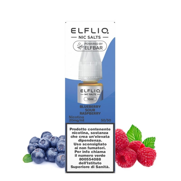 Blueberry Sour Raspberry - Elfliq - 10ml