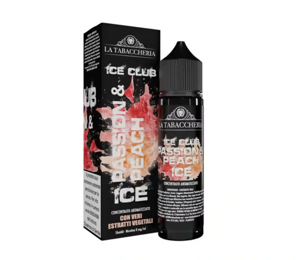 Passion & Peach - Ice Club - La Tabaccheria - 20ml