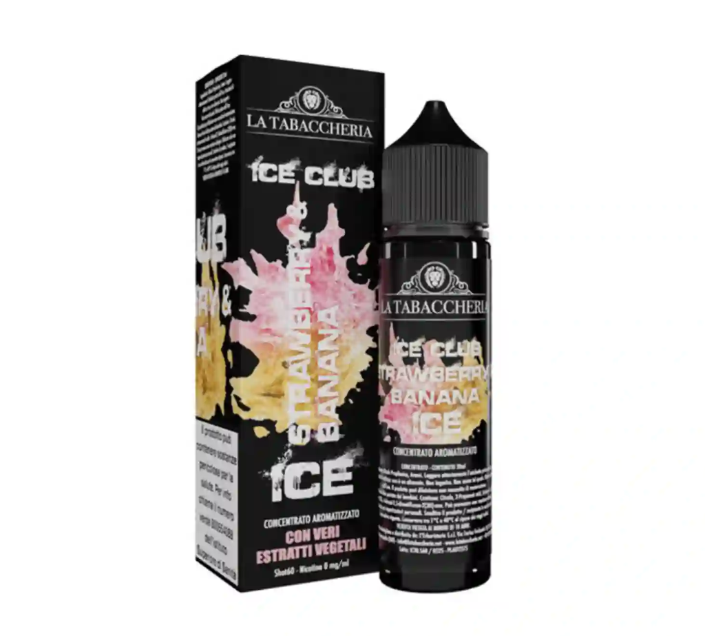 Strawberry & Banana - Ice Club - La Tabaccheria - 20ml