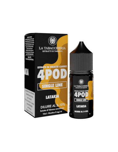 Latakia - 4POD - Tabaccheria - 10ml
