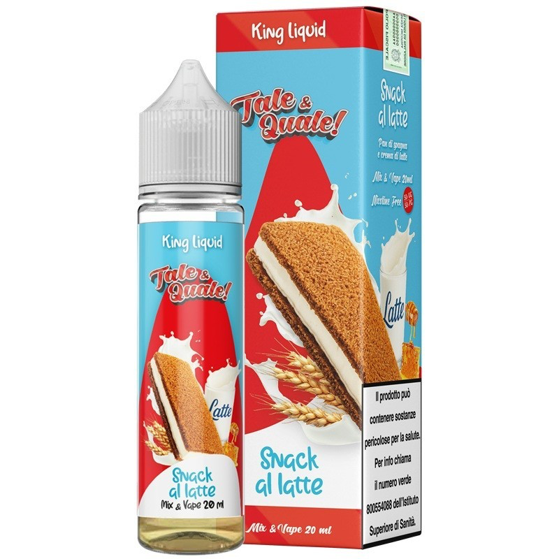 Snack Al Latte - Take e Quale - King Liquid - 20ml