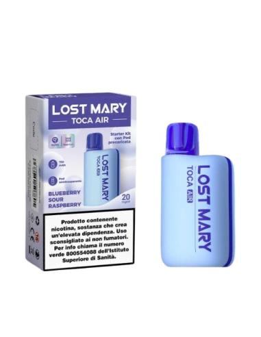 Blueberry Sour Raspberry - Toca Air - Lost Mary