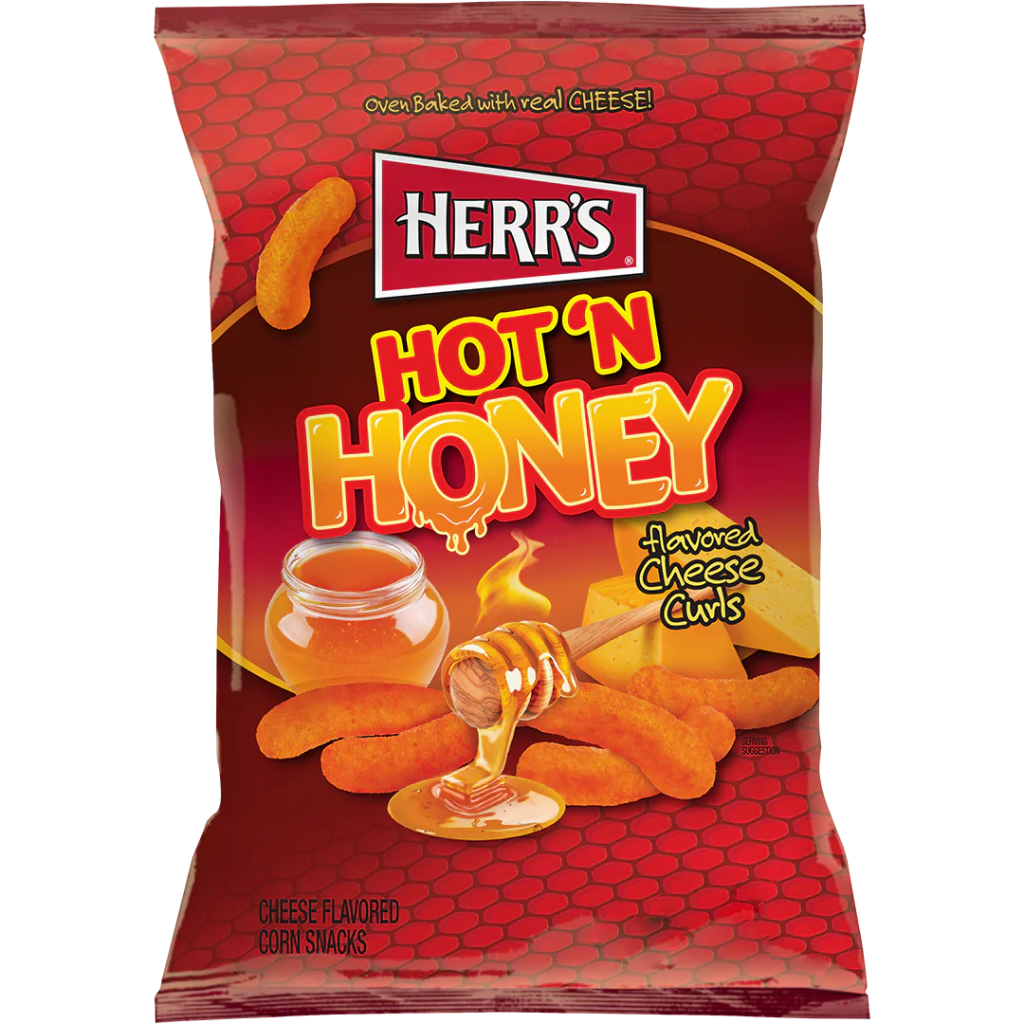 Herr's Honey Cheese Flavored Cheese Curls