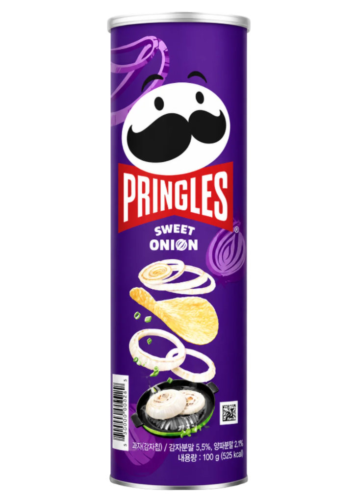 PRINGLES CHIPS SWEET ONION