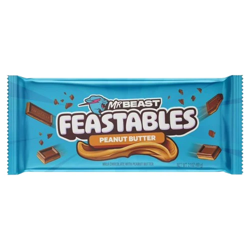 FEASTABLES CHOCOLATE PEANUT
