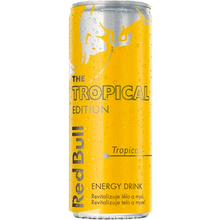 RED BULL THE YELLOW EDITION TROPICAL