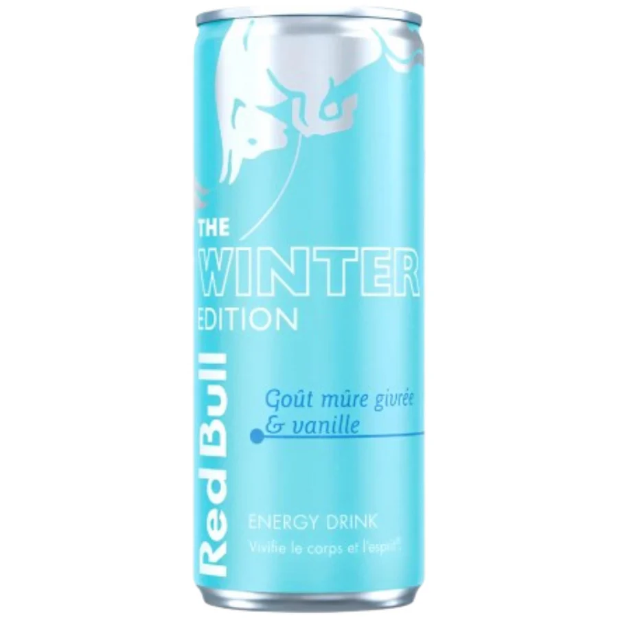RED BULL ENERGY THE WINTER EDITION MORA E VANIGLIA