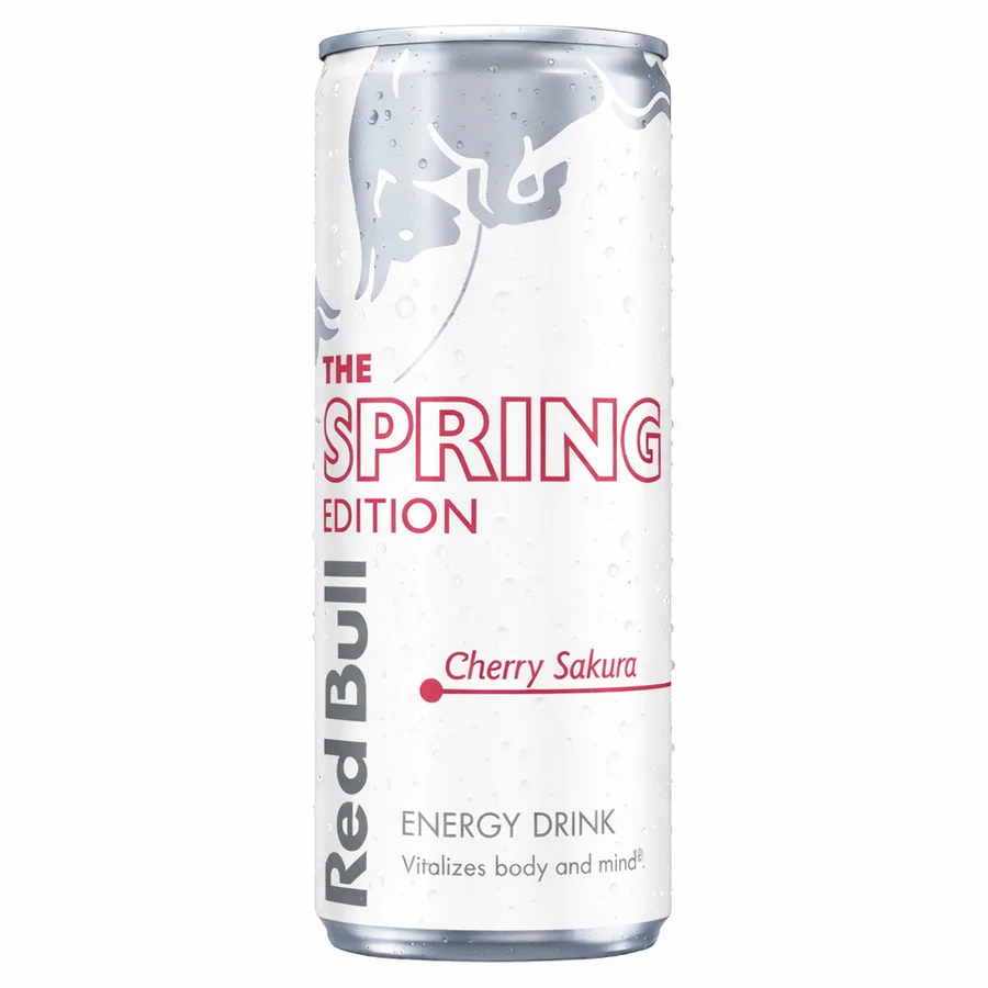 RED BULL ENERGY DRINK CHERRY SAKURA