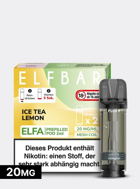 Lemon Ice Tea - Elfa - Ricarica