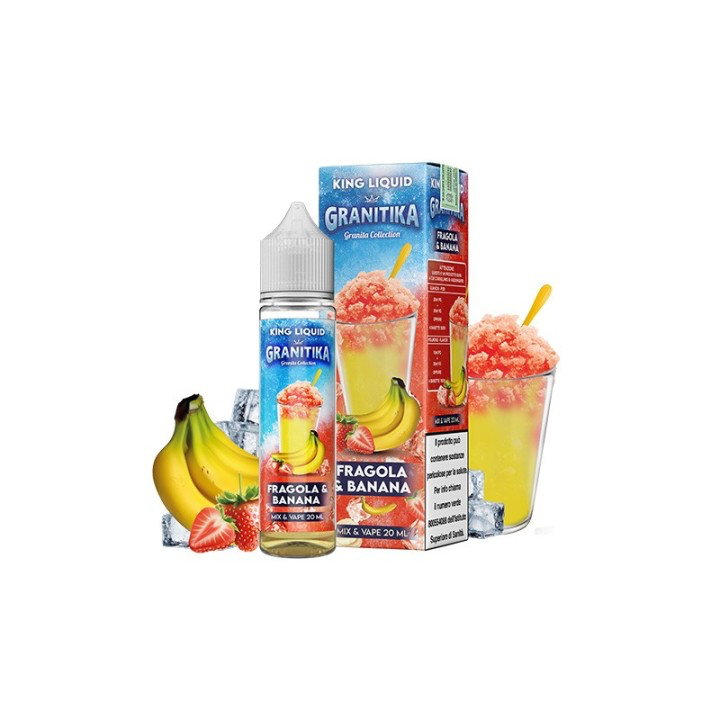 Fragola e Banana - Granitika - King Liquid - 20ml