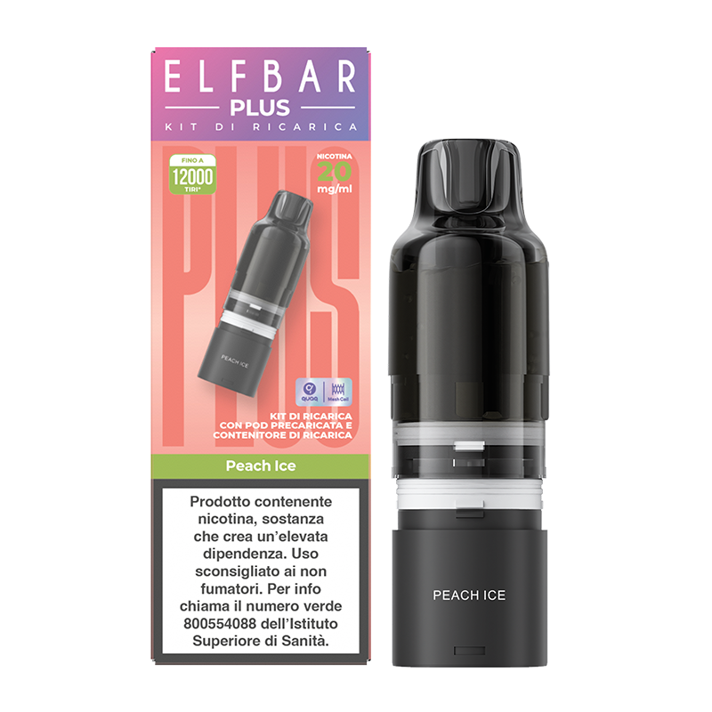 Peach - Elfbar Plus - Ricarica