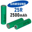 2500mah - 18650 - Samsung
